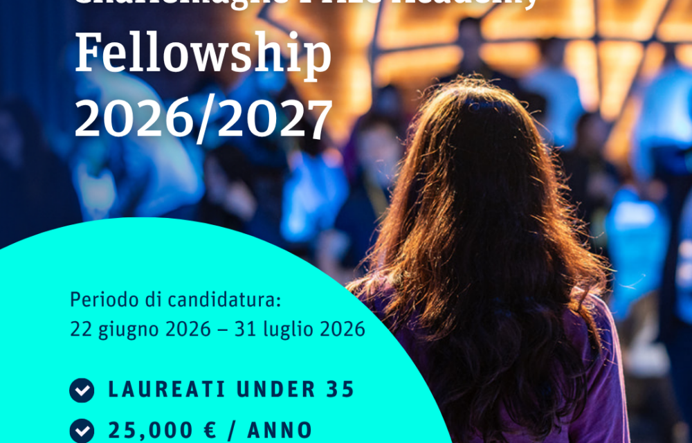 Charlemagne Prize Fellowship 2026/2027: al via il nuovo bando per giovani laureati