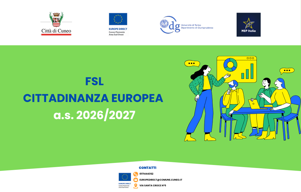 Cittadinanza europea: al via il percorso FSL per gli studenti