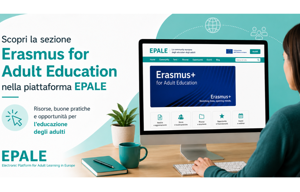 “Erasmus for Adult Education”, una nuova sezione sull’EPALE